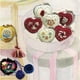 thumbnail image 4 of Botones Cubiertos de Tela Plástica de 20 Piezas para Manualidades de Bricolaje Hebilla Decorativa de Costura Corazón 50 mm Baoblaze Botones artesanales blancos, 4 of 7