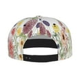 thumbnail image 2 of Susaid Autumn Garden Print Baseball Cap Hip Hop Style Flat Visor Adjustable Outdoor Cap Unisex Adjustable Breathable, 2 of 7
