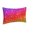 thumbnail image 2 of Balery Colorful Glitter Bedding Queen Pillow Cases - Envelope Closure - Soft Brushed Microfiber Fabric - Shrinkage and Fade Resistant Pillow Cases-20"x30", 2 of 9