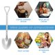 thumbnail image 4 of Paquete de 20 cucharas de café expreso Demitasse con forma de pala, mini cucharas de café de acero inoxidable de 4,7 pulgadas, cucharas pequeñas para postre, té, aperitivo, suministros para fiestas, 4 of 5