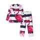 thumbnail image 1 of Balery Pink Flamingos Pijama para Hombre de Dos Piezas con Manga Larga, Conjunto de Dormir y Descanso Suave con Bolsillos-Small, 1 of 7