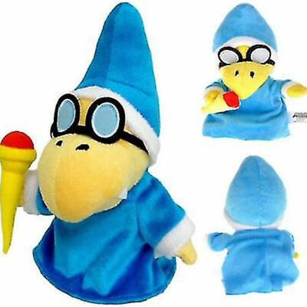 Super Mario Bros. Magikoopa Kamek Peluche Muñeca mágica de peluche suave Kid-1 Sailing Electrónica