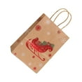 thumbnail image 2 of Billuyoard Bolsas de papel para regalo con asas, bolsas de papel portátiles de Navidad de gran capacidad, ampliamente utilizadas Kits de decoración para fiestas 025-4 21*15*8, 2 of 6