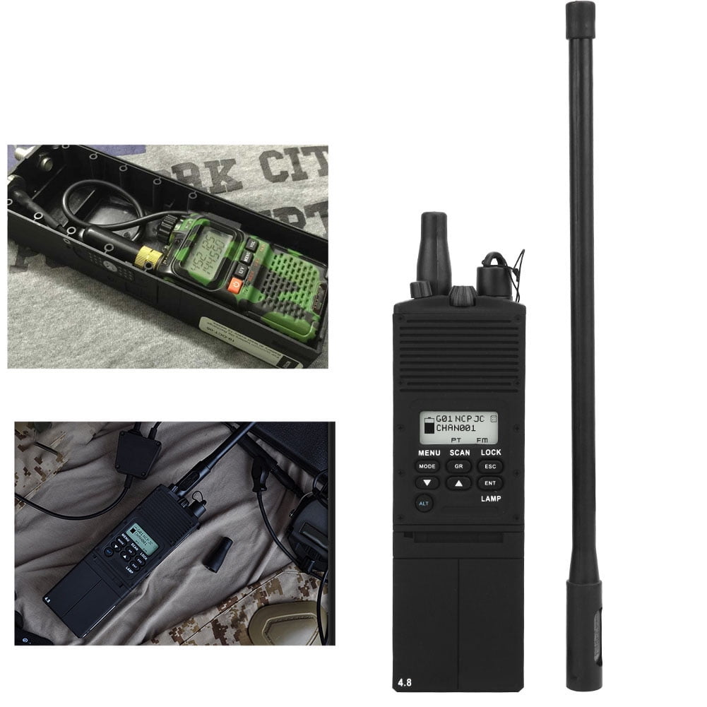 Peahefy Dummy 2 Way Radio,Durable Plastic Dummy 2 Way Radio Case