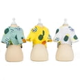 thumbnail image 5 of BT Bear Pet Clothes, Dog T-Shirt Cotton Pineapple Vest Breathable Costume for Puppy Small Medium Dog (S, White), 5 of 5