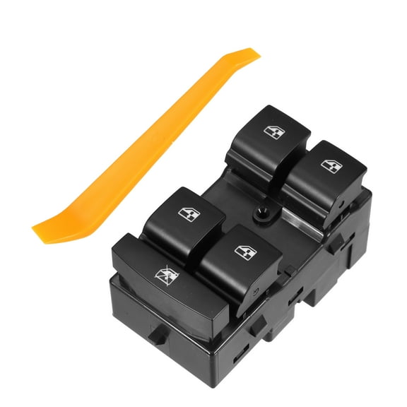 Unique Bargains Unique Bargains 1 Set Power Window Switch with Removal Tool for Chevrolet Sonic 2013-2016 No.95188244 Black
