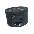thumbnail image 3 of Caja para sombreros, caja para guardar sombreros, organizador de sombreros de ala redonda, organizador de sombreros plegable para negro grande, 3 of 9
