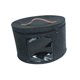 thumbnail image 3 of Caja organizadora de sombreros redonda de fieltro para sala de estar Negro Medio, 3 of 9