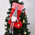 thumbnail image 1 of Decoración del árbol de Navidad Felpa Calcetines viejos sin rostro Adornos Bolsa de regalo de Navidad Wmkox8yii fhajkh1725, 1 of 2