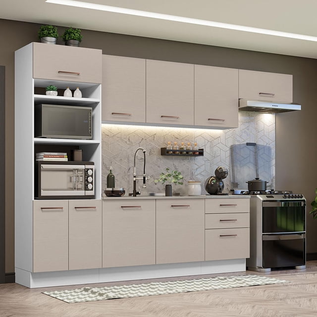 Cocina Integral Completa Modular Madesa Agata 330cm BC 02