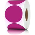 thumbnail image 1 of GHSDFBB Lot de 600 Autocollants Ronds à Pois Colorés (2u201c, Rose), 1 of 7