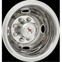 16 in. 8 Lug 4 Hand Hole Dual Wheel Dotliner Simulator Rear Set for 2001-2007 Chevy - GMC C & K3500