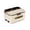 Brown, variant on Ohmyroo Professional Desktop Organizer With Tissue Box Multi Compartment Case For Remote Controls and Tools