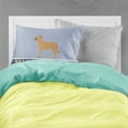thumbnail image 2 of Alano Espanol Spanish Bulldog Fabric Standard Pillowcase Blue, 2 of 2