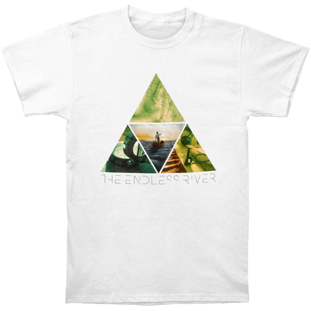 The Endles River Cover T-Shirt PINK FLOYD White