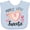 AE-Light Blue, variant on Inktastic Mimi's Little Sweetie with Heart Cookie Boys or Girls Baby Bib