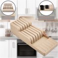 thumbnail image 4 of Kitchen Details  2 Tier Plastic Knife Organizer 2.72 " H, 4 of 8