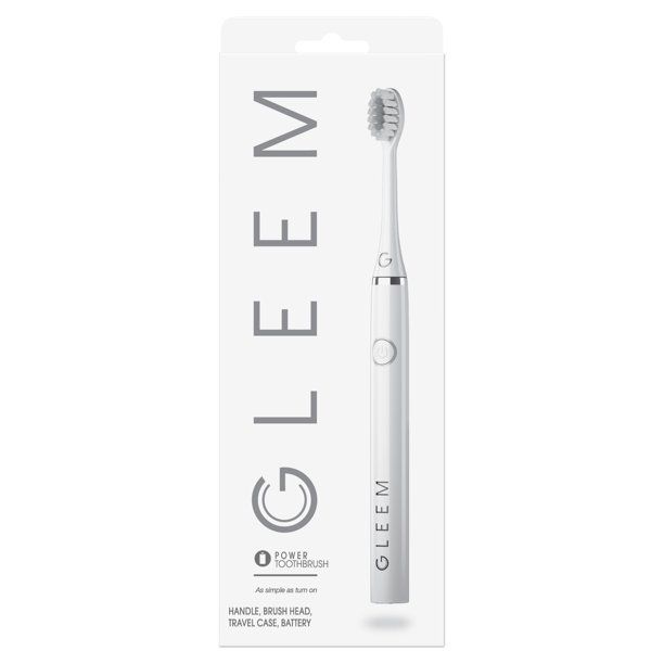 GLEEM Electric Toothbrush, White