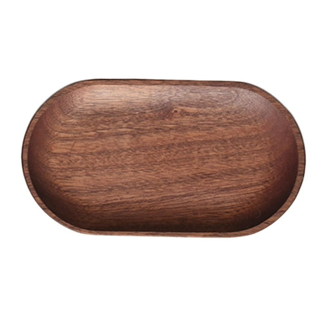 Bandeja para servir, bandeja para café y té, bandejas para servir desayuno, madera, mesa para servir A
