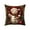 A, variant on chaungfeng Christmas Linen Pillow Cover, Christmas Reindeer Snowman Printed Pattern Decorative Sofa Cushion Cases, 45x45cm Holiday Decor, Soft Fabric, for Living Room, Bedroom, Chair