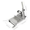 thumbnail image 2 of Stainless Steel Manual Meat Slicer Slicing Machine Frozen Meat Beef Bones Cutter, 2 of 18