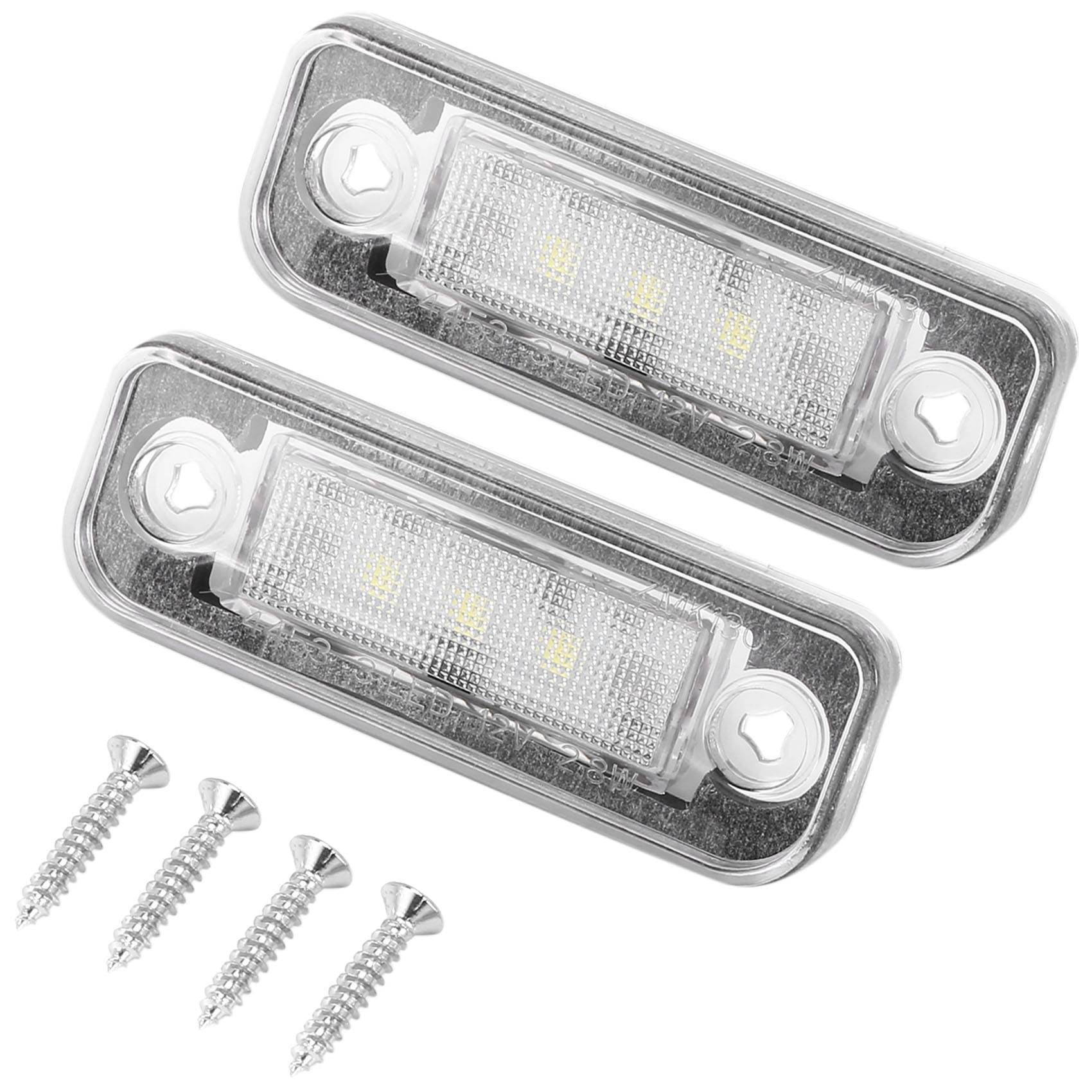 LED License Plate Light Lamp Error Free For Mercedes Benz W203 5D W211 W219 R171