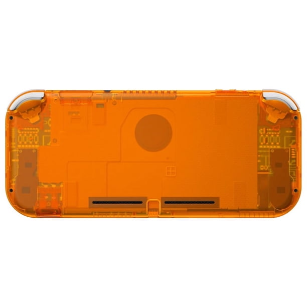 eXtremeRate Clear Orange DIY Replacement Shell for Nintendo Switch