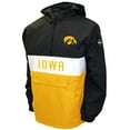 thumbnail image 2 of Men's Franchise Club Black Iowa Hawkeyes Alpha Anorak Jacket, 2 of 3