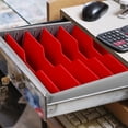 thumbnail image 4 of Miangastore Portable Cash Drawer Tray Money Tray Replacement for Cash Register Box 2pcs, 4 of 8