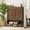 Walnut Color, variant on Furtivusia Shoe Storage Cabinet with 2 Flip Drawers, Freestanding Shoe Rack Shoe Cabinet for Entryway, Shoe Rack Organizer for Living Room, Wood Color
