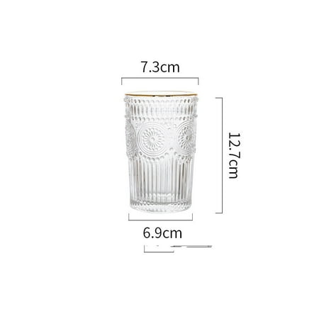 

Livesture Nordic retro glass ins feng shui cup set B Conventional