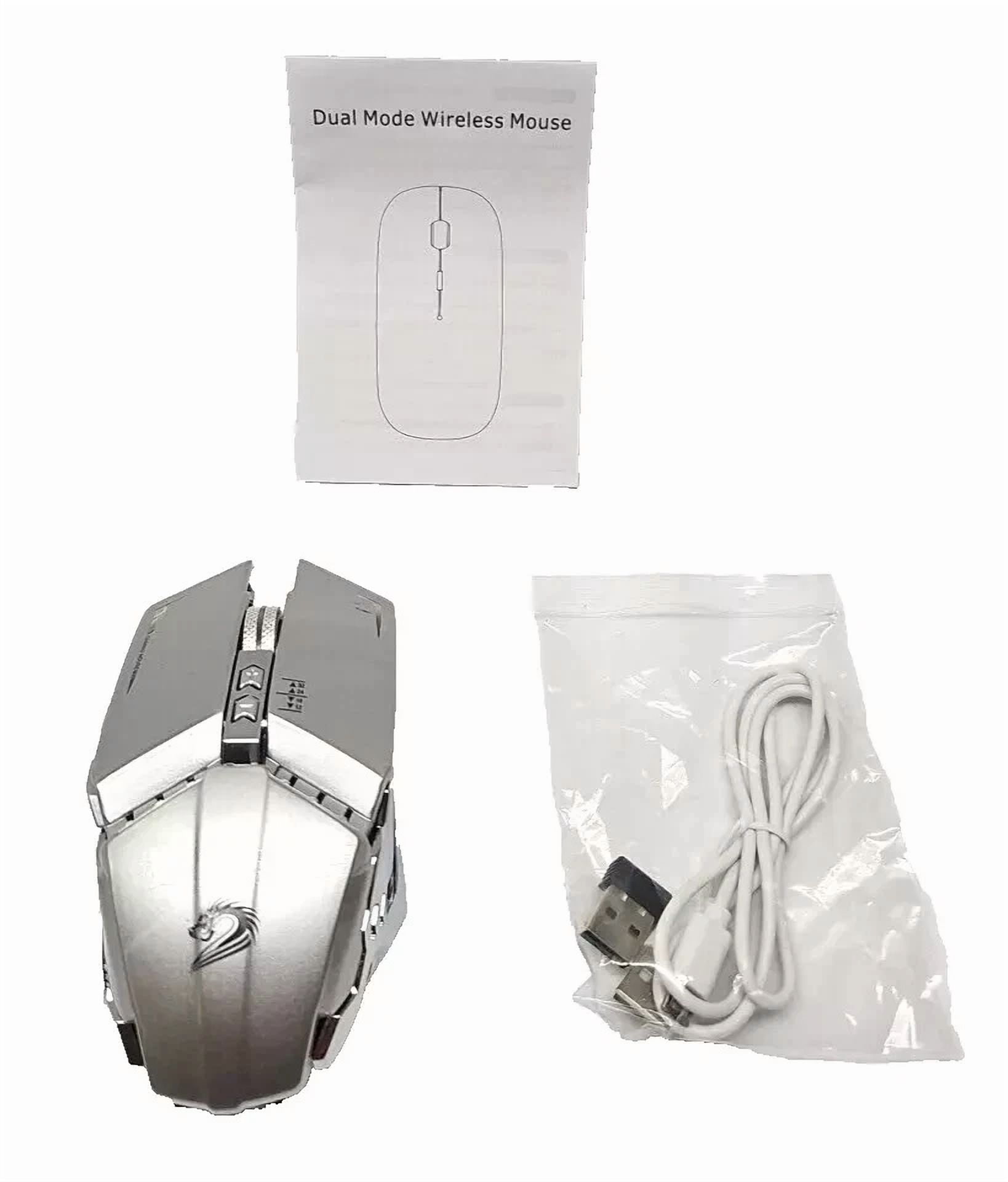 CRESTIN- Tenmos T21 Bluetooth Wireless Gaming Mouse 2.4G
