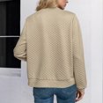 thumbnail image 3 of cocolona Jackets for Women, Womens Casual Solid Long Sleeve Zipper Jacket Tops Fall Winter Outwear Coat with Pockets, 3 of 7