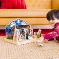 thumbnail image 3 of Melissa & Doug Classic Wooden Christmas Nativity Scene Sets with 4-Piece Stable and 11 Wooden Figures, Indoor, 3 of 10