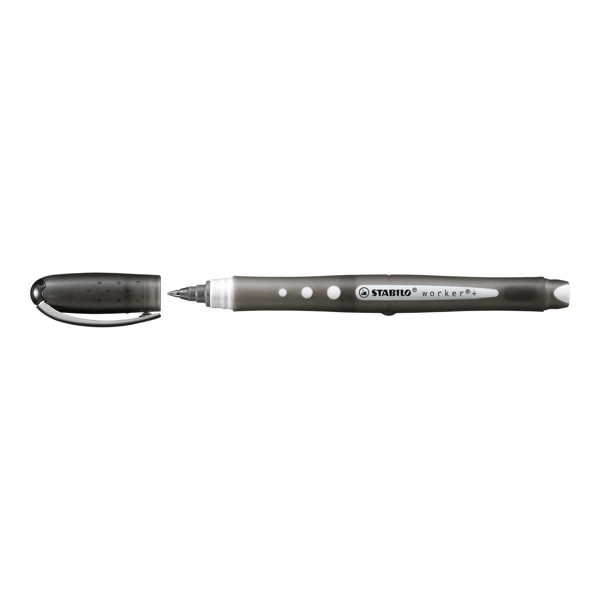 STABILO Worker Rollerball Pen, Black