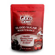 GlucoDown, Maintains Healthy Blood Sugar, Delicious Cherry, 45-Servings.