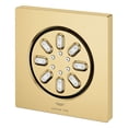 thumbnail image 3 of Grohe Rainshower 26845GN0 Body Spray Square - 2 Sprays, 0.9 GPM in Grohe Brushed Cool Sunrise, 3 of 4