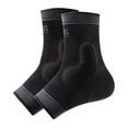 thumbnail image 1 of Protle Adjustable Foot Socks, Ankle Brace Compression Support Sleeve with Silicone Gel, Arch Support - Boosts Recovery from Joint Pain, Sprain, Plantar Fasciitis (Black-XLarge), 1 of 4