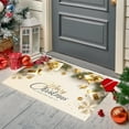 thumbnail image 6 of kladzum Christmas Door Mat Nonslip Rugs Floor Mats Christmas Decorative Doormat Small Carpet Entrance Foot Mat Home Room Holiday Party Decor 15.7x23.6in, 6 of 7