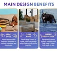 thumbnail image 3 of Pack of 250 General Furniture Covers on Roll 28 x 17 x 61. Ultra Thin Design 1 mil Clear Plastic Bags 28x17x61. Great for Home Furniture Care. Ideal for Industrial Applications, 3 of 7