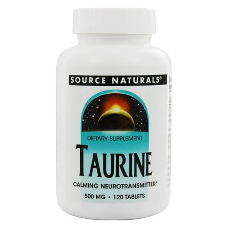Source Naturals Source Naturals  Taurine, 120 ea (Best Time Of Day To Take Taurine)