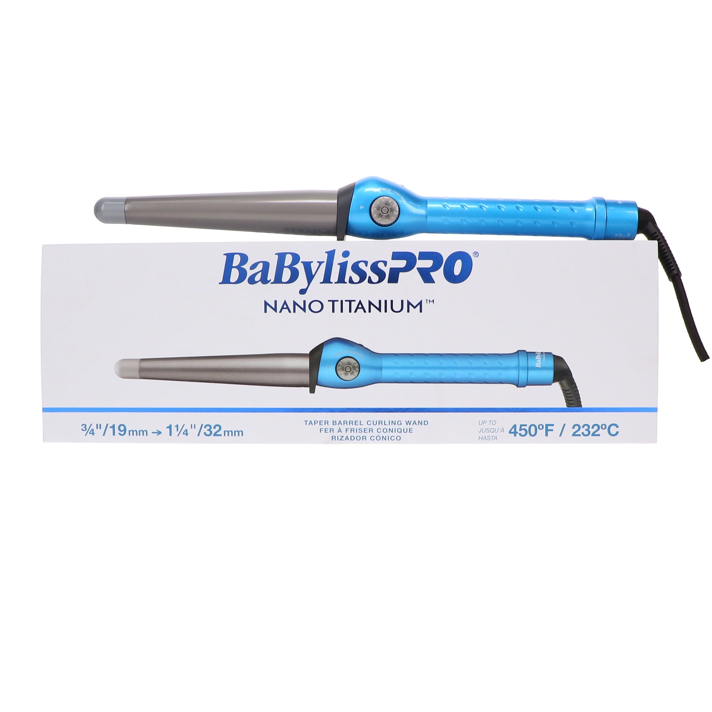 BaBylissPro Nano Titanium Hair Curler, MiraCurl Professional