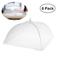 thumbnail image 1 of 6 Pcs Grand Écran en Maille Pop-Up Couverture Alimentaire Tente Parapluie Réutilisable et Pliable Couverture Alimentaire de Pique-Nique Extérieur Filet en Maille, 1 of 8