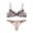 Khaki, variant on Womens Lace Lingerie Set Underwire Bra With Matching Mesh Thong Adjustable Shoulder Straps Soft Breathable Daily Romantic Date Nights Available Beautiful Solid
