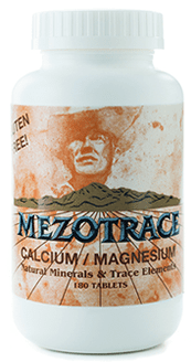 Mezotrace Calcium/Magnesium w/Vitamin D Mezotrace 180 Tabs