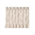 thumbnail image 2 of Farmhouse Oven Decorative Cloth, Lace Ruffle Stove Dust Cover Curtain with Bowknot for Kitchen Appliance Decoration, 2 of 8