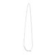 thumbnail image 4 of Collar de Plata de ley 925 Nikou cadena fina 36 x 1 x 1 cm, 4 of 15