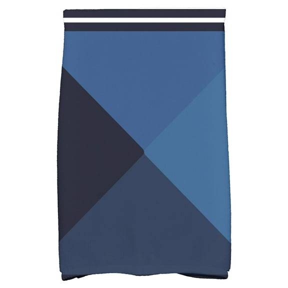 Simply Daisy 18" x 30" Nautical Angles Geometric Print Kitchen Towel