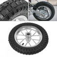 thumbnail image 1 of Motorcycle Wheel, Nonslip Rustproof Motorcycle Tire Easy Installation Stable Elastic  For Motorbike Accessories, 1 of 8