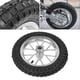 thumbnail image 4 of Neumático para motocicleta, 12,5 x 2,75 pulgadas, rueda delantera trasera para motocicleta con llanta, se adapta a una mini bici de tierra de 2 tiempos de 49 cc, 4 of 5